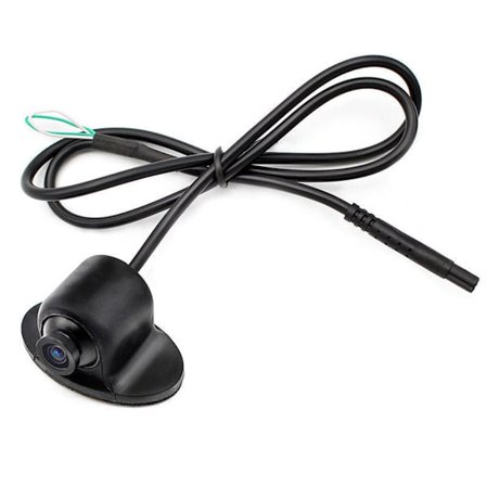 12V Mini CCD Coms HD Night Vision 360° Bil Bakkamera Front Sidevisning