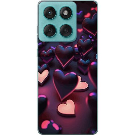 Yhteensopiva Puhelinkuori Motorola Motorola Edge 60 Fusion KeskiyönSydämet