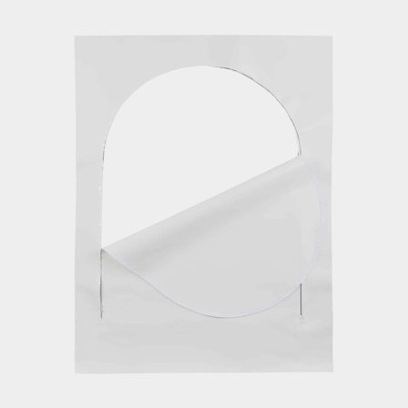 Zip dveře pro smršťovací fólii Nordisk Plastkrympning, 90 x 120 cm