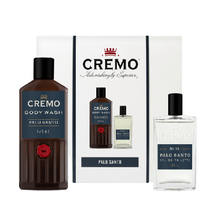 Cremo Palo Santo Gift Set For Men Presentaskar & Herr 473 ml + 100