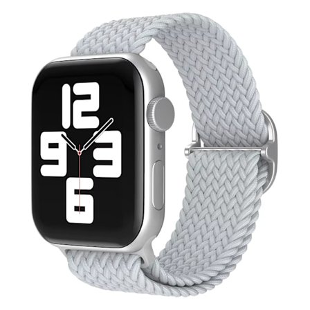 Dual Loop Armbånd til Apple Watch 38–41mm – Lysegrå