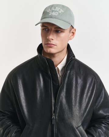 GANT Herren Gewaschenes Canvas Cap (ONE SIZE) Grün