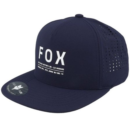 Fox - Blå snapback Keps - Non Stop Tech Midnight Snapback @ Hatstore