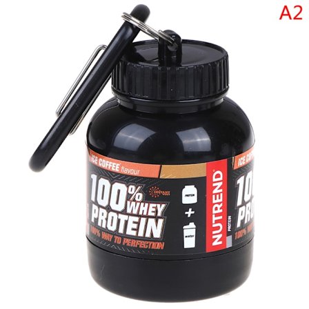 Bärbar proteinpåfyllningsbar flaska mjölkbehållare lagringsfoder