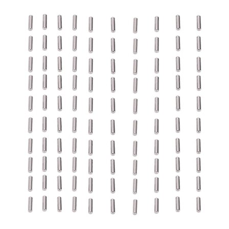 100 stk. dyvelstift 2,5x10 mm rustfrit stål høj hårdhed korrosionsbestandighed lokaliseringsstift til maskinfremstilling