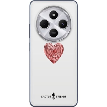 Yhteensopiva Puhelinkuori Xiaomi Xiaomi Redmi 14C Cactus and Friends - Fingerprint Love