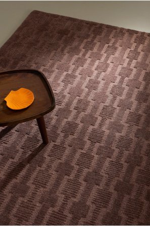 Jotex - Ullteppe 160x230 Cm Bomull/Polyester/Ull/Viskose Mørk brun CALLIE - Kjøp Ulltepper hos Jotex