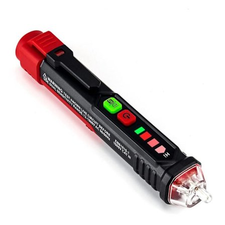 Berøringsfri spændingsdetektor, spændingstester med justerbar følsomhed, berøringsfri spændings-/fasetester, strømtester