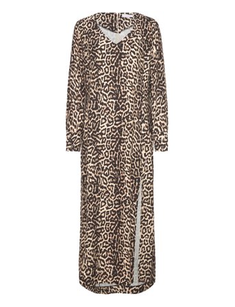 Coster Copenhagen Dress In Leo Print - Brown - 40