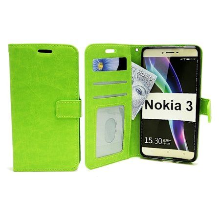 Crazy Horse Wallet Nokia 3