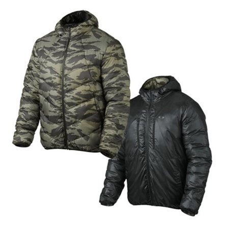 Oakley - Vändbar jacka i svart och kamouflage - Medium