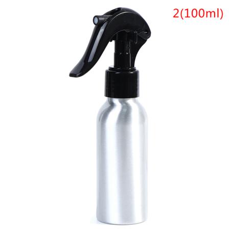 50-500 ml alumiinipullot tyhjiä suihkepulloja pumppusumutin hieno Metal 2(100ml)