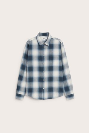 Kappahl | Flanellskjorta regular fit | Mörkblå
