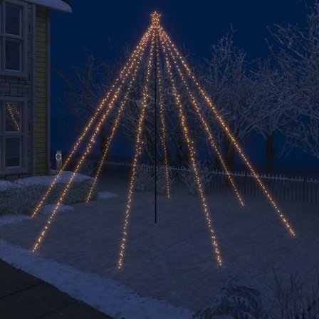VidaXl Julgran Led Inomhus/Utomhus 800 Lysdioder 5 M - Litenleker