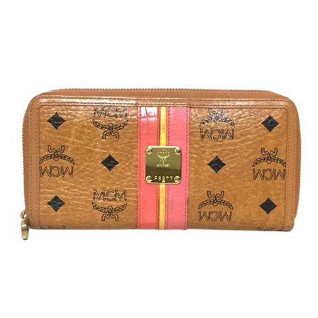 MCM Pre-owned, Wallets & Cardholders Bruin, Dames, Maat:ONE Size