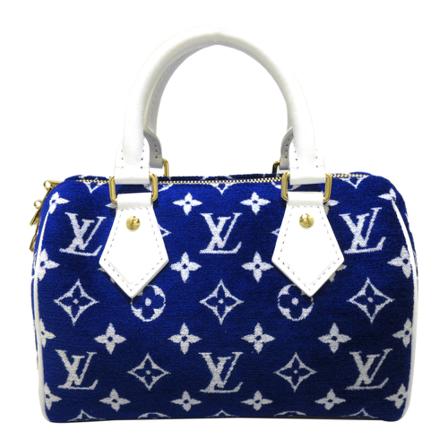 Louis Vuitton Vintage, Pre-owned Handbag Blauw, Dames, Maat:ONE Size