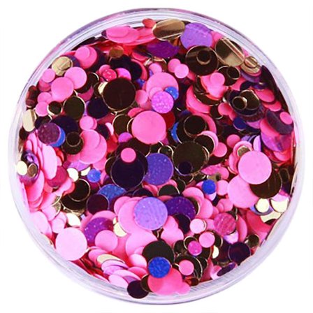 Kynsien glitter - Mix - Prinsessa - 8ml - Glitter