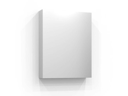 Svedbergs Dalby Spegelskåp 1 spegel, vit 50 cm, Badrum