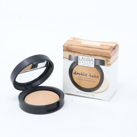 Laura Geller Double Take Baked Versatile Powder Foundation 1.7g Ny Med Eske