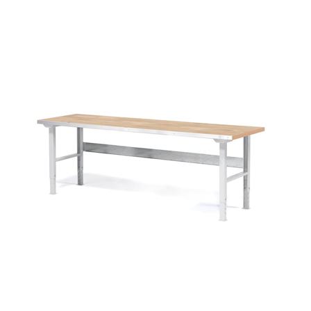 Arbetsbänk, 2000x800 mm, ekparkett