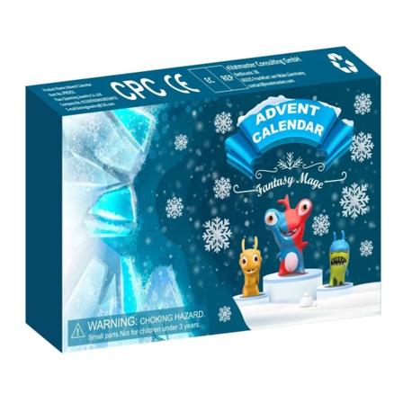 Jule-adventskalender 2023 24-dagers nedtelling til julekalender Søte dukkeleker for barn Jul desember for festgoder