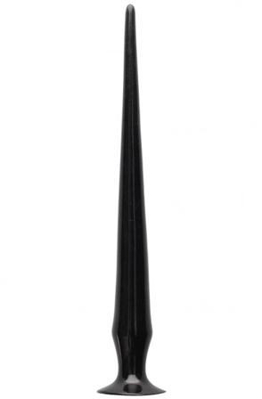 Ass Spike Dildo Black 41 cm Extra lång analdildo - Blushme.se