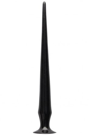 Ass Spike Dildo Black 41 cm Ekstra lang analdildo