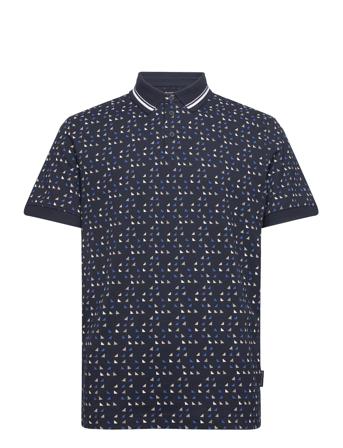 Allover Printed Polo Navy Tom Tailor