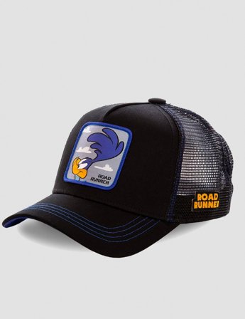 Capslab Road Runner Trucker Czarny Czapki z daszkiem Unisex - Kids Brand Store
