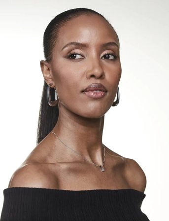 By Jolima Lou Hoop Earring Steel - Silver - ONE SIZE