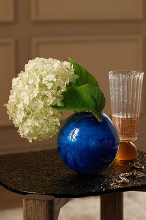 Staycation - Skål Vase Des Cute - Blå - Krukker & vaser - Fra Homeroom