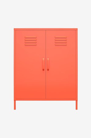 Dorel Home - Skåp med två dörrar Cache - Orange - Skänkar & sideboards - Från Homeroom