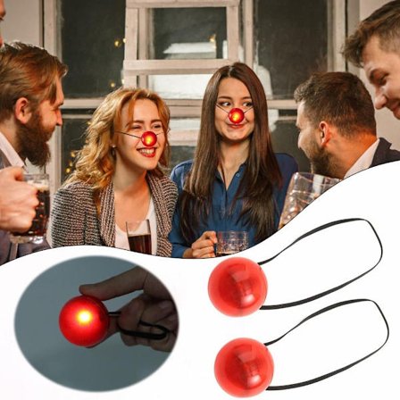 1st Red Nose Clown Nose Dress-up rekvisita