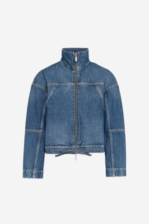 CAMILLA PIHL - James Denim Jacket - Washed Dark Blue - 42