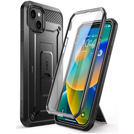 SUPCASE Unicorn Beetle Pro -kuori iPhone 14 Plus - Musta