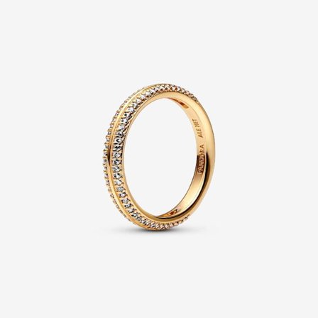 Pandora - P ME Pavé Ring - 14k guldpläterad