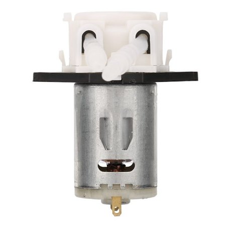 12V 3x5 Peristaltisk Doseringspumpe DIY Slangehode for Akvarium Lab Kjemisk Analyse Hvit