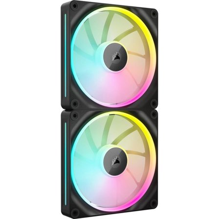 Corsair LX RGB Series, iCUE LINK LX140 RGB, 140mm Fan, Dual Pack