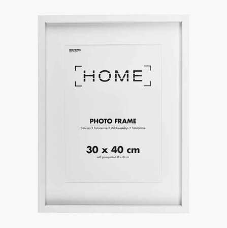 Fotoram vit 30 x 40 cm