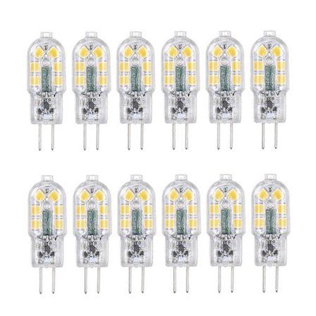 Tomshine G4 LED-lampa 12-pack varmvit