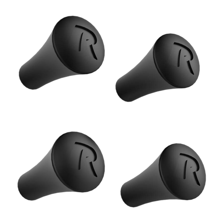 Kumitulpat RAM Mounts X-Grip 4 Kpl Punainen