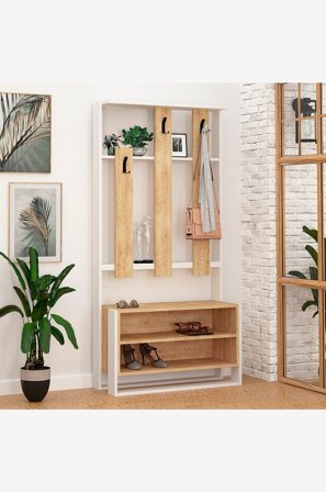Homitis - Entréoppbevaring Chester - Natur - Entrémøbler - Fra Homeroom