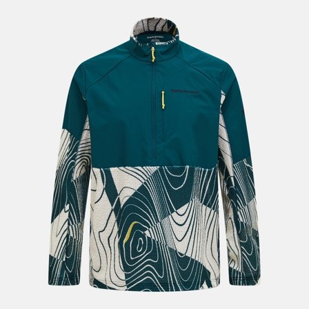 Peak Performance - Freelight AOP Polartec Alpha Half Zip Homme