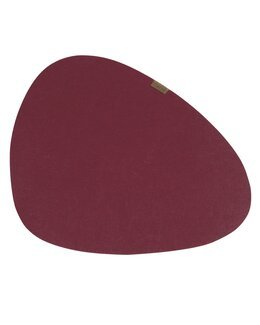 Bordsunderlägg enfärgat Henny Röd - Jul - Fondaco