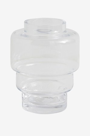 Markslöjd - Akka glasvas 12 cm - Transparent - Krukor & vaser - Från Homeroom