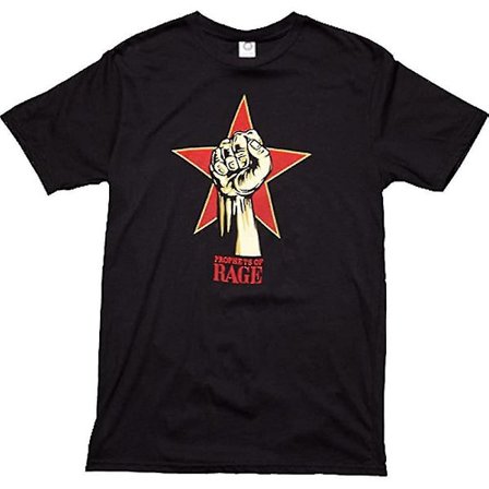 Prophets Of Rage Power Fist Star - Vuxen T-shirt