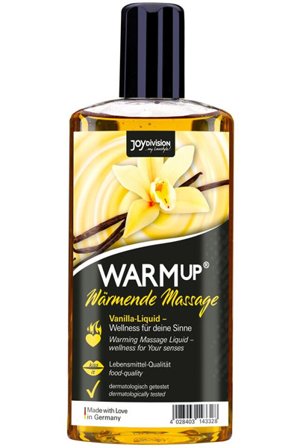 Kjøp Joydivision Warm-up Massage Oil Vanilla 150ml - Massasjeolje Vanilje | God pris