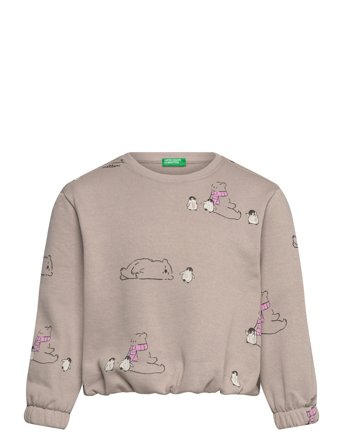 Sweater L/S Beige United Colors Of Benetton