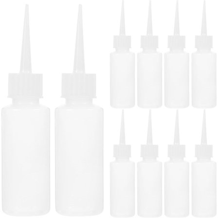 20-pack Sprayflaskor - Små klämflaskor med lock - Återfyllningsbara kryddklämflaskor i plast med droppare - För pyssel - BBQ - Olja - Tomatsås