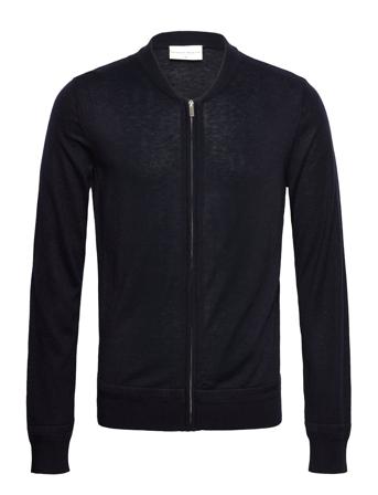 Bs Elias Regular Fit Knitwear Navy Bruun & Stengade